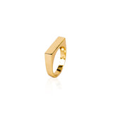 Bar Gold Vermeil Ring