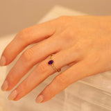 14k Luxe Fine Birthstone Ring