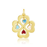 Lucky Love Clover ICONS Necklace Charm
