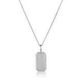 #TAGME Rectangular Charm Necklace