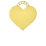 ICONS Gilded Heart Earring Charms